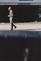 Saul Leiter Color Photograph, Man Walking