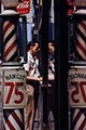 Saul Leiter Color Photograph, Haircut