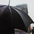 Saul Leiter Color Photograph, Umbrella